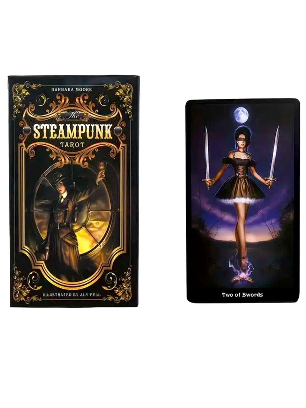 Steampunk Tarot by Barbara Moore card deck